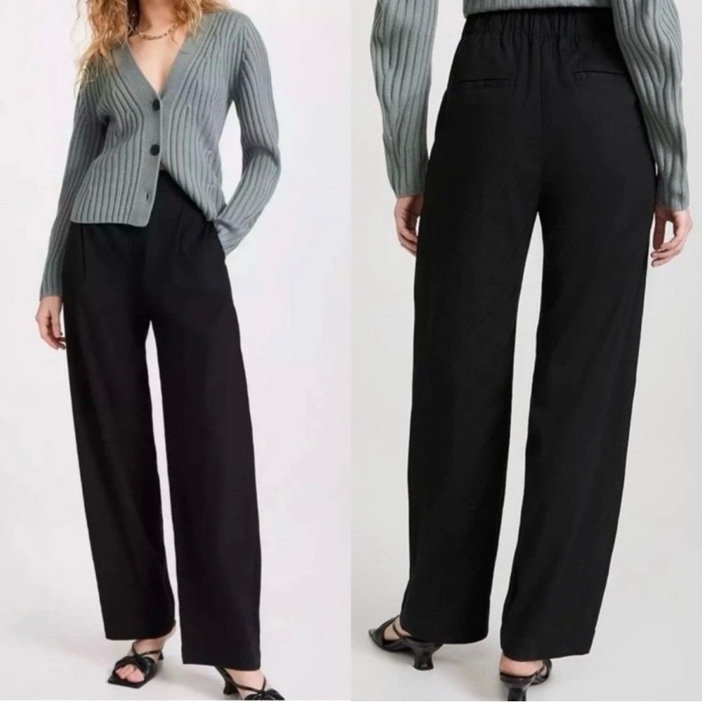 Vince linen blended pull on pants